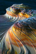 Wave Arizona in North Coyote Buttes Arizona in the Paria Canyon Vermilion Cliffs Wilderness Area of the Colorado Plateau