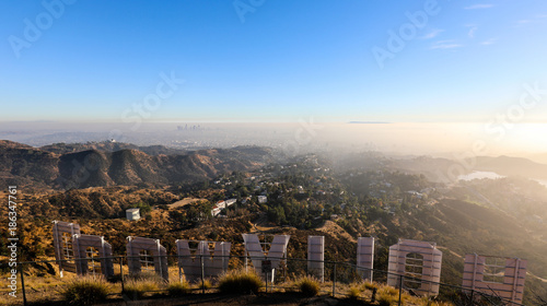 Pinturas sobre lienzo  Hollywood sign