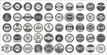Retro Vintage Badges And Labels Mega Collection