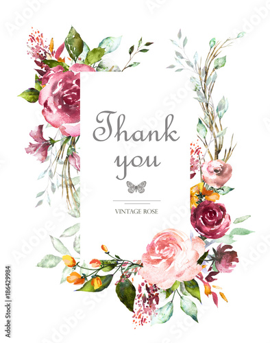 watercolor wedding invitation templates
