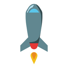 Sticker - Start up rocket symbol