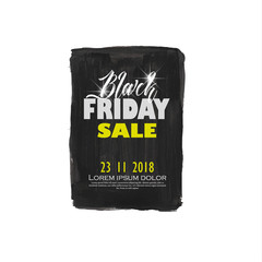 Poster - Vector illustration Black Friday Sale background, brochure, banners