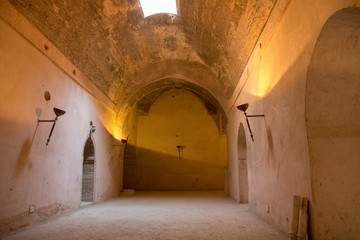 Wall Mural - old storage place grain and feed for animals Heri es Souani Meknes morocco