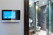 © zhu difeng - smart screen with smart home with modern bathroom