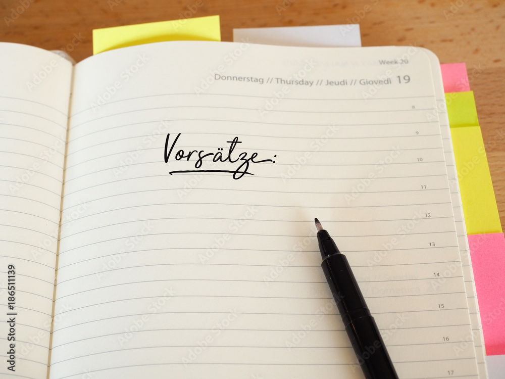 Gute Vorsätze  - neue Ziele