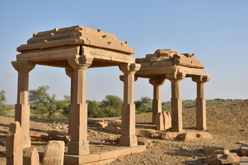 Poster - kuldhara heritage village in jaisalmer rajasthan india