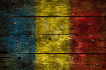 Wall Mural - flagge rumänien