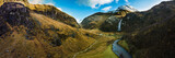 Fototapeta Góry - Panorama Steall Falls Schottland