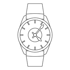 Poster - Digital device icon. Outline illustration of digital device vector icon for web