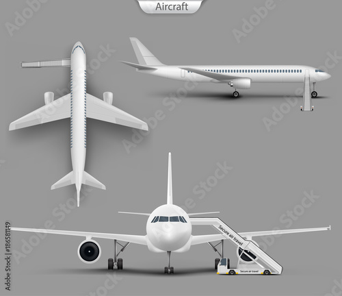 Download 220 781 White Aircraft Wall Murals Canvas Prints Stickers Wallsheaven