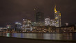 Panorama of the city of Frankfurt, in Germany