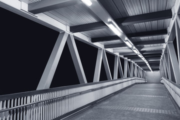 Poster - Modern foot bridge