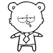 bear boss cartoon