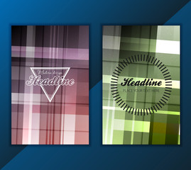 Wall Mural - Modern Vector abstract brochure, report or flyer design template
