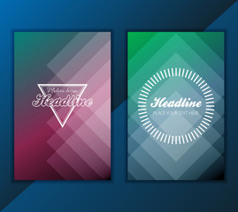 Wall Mural - Modern Vector abstract brochure, report or flyer design template