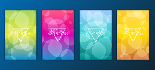 Wall Mural - Modern Vector abstract brochure, report or flyer design template