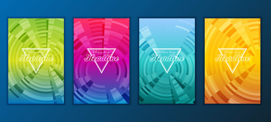 Wall Mural - Modern Vector abstract brochure, report or flyer design template