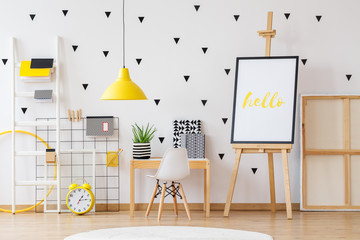 Wall Mural - Small desk for kid