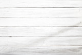 Fototapeta Na ścianę - white wood plank texture background