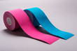 © mdbildes - Kinesiology tape on colored background