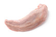© GSDesign - Raw pork tongue, isolated on white background.