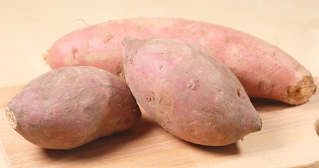 Wall Mural - Sweet potato, healthy vegetable