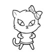 © lineartestpilot - cartoon cat