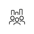 Rating symbol line icon