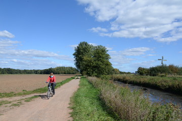 Canvas Print - Radtour bei Münster, Hessen