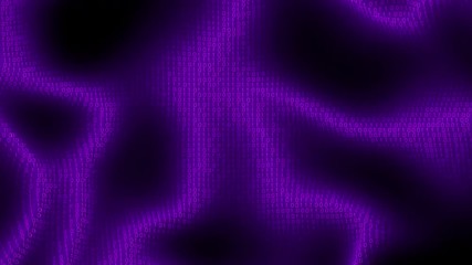 Poster - Binary code flow with fractal distortion waves. Binary cyberspace flow of big data information. Loopable animation of business data motion in network. 4k UHD loop