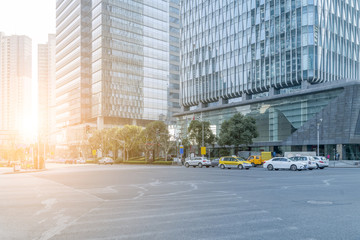 City road and street view