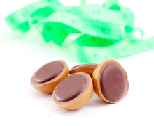 Caramel Candy with Hazelnut and Chocolate,