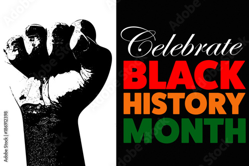 Download Celebrate Black History Month with Black Fist - Buy this ...