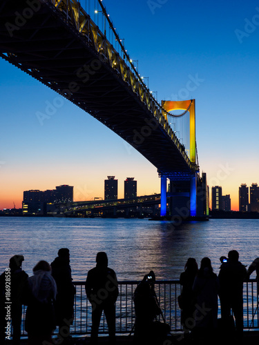 レインボーブリッジ 初日の出 Stock 写真 Adobe Stock