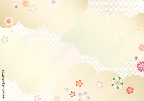 新春 背景 横 Stock Vector Adobe Stock 新春 背景 横 Stock Vector Adobe Stock