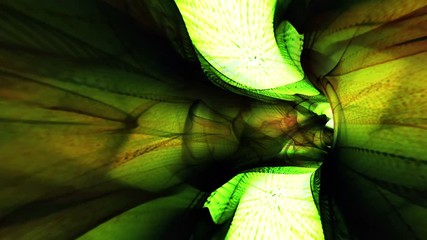 Wall Mural - Tunnel Vision 115: Traveling down a tunnel of fractal light (Loop).