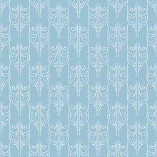Seamless Abstract Vintage Light Blue Pattern