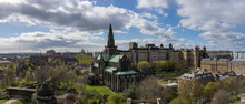 St. Mungo's Cathedral In Glasgow, Panorama