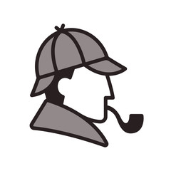 Sherlock Holmes profile logo