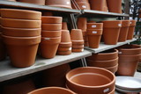 Fototapeta Kwiaty - Clay Pots for sale