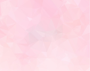 Pink Pattern. triangular template. Geometric sample. Repeating routine with triangle shapes