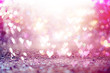 © Tierney - Beautiful shiny hearts and abstract lights background