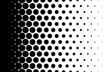 Wall Mural - gradient background with dots
