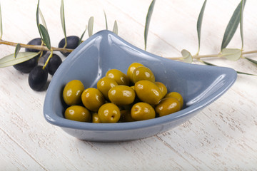 Green olives