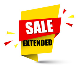 Wall Mural - banner sale extended