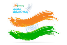 Greeting Card For A Republic Day