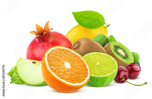 fruits-isolated-on-white-background