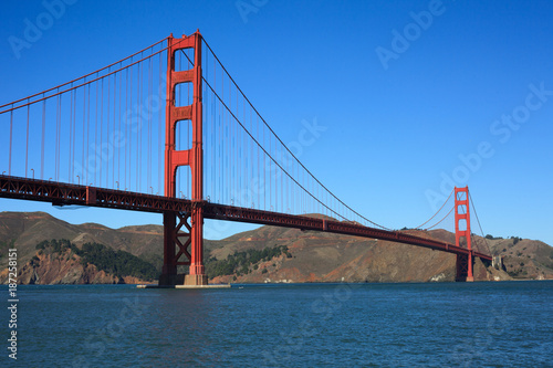 Zdjęcie XXL Golden Gate Bridge Bay Foreground