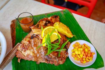 Wall Mural - Philippine barbecue food