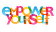 EMPOWER YOURSELF Typography Poster